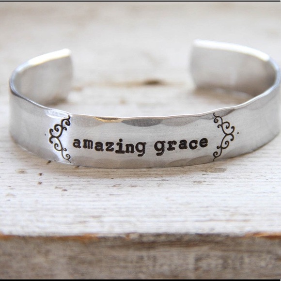 Jewelry - Amazing Grace Christian hymn bracelet